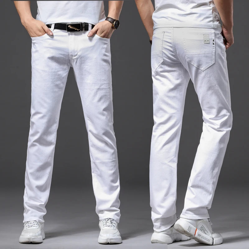 Starboy Studios™ sleek and stylish white jeans for men