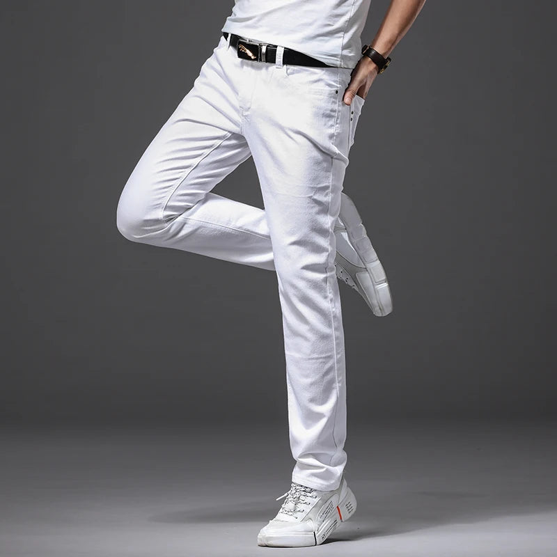 Starboy Studios™ sleek and stylish white jeans for men