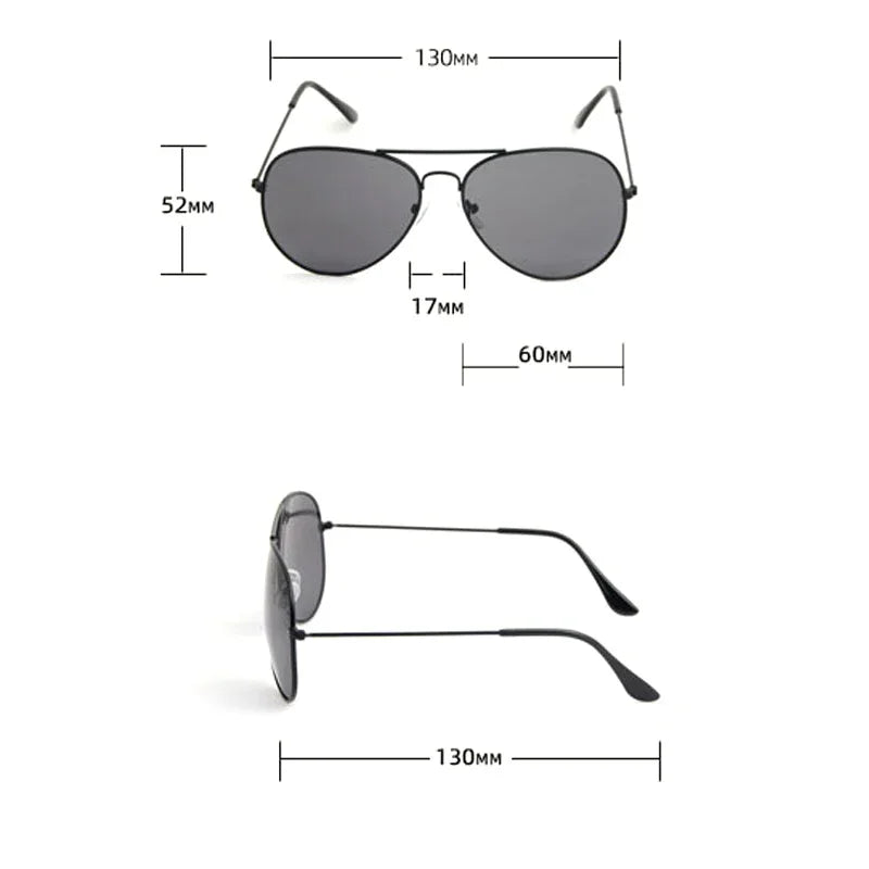 Starboy Studios™ Aesthetic Vintage silver framed mens sunglasses